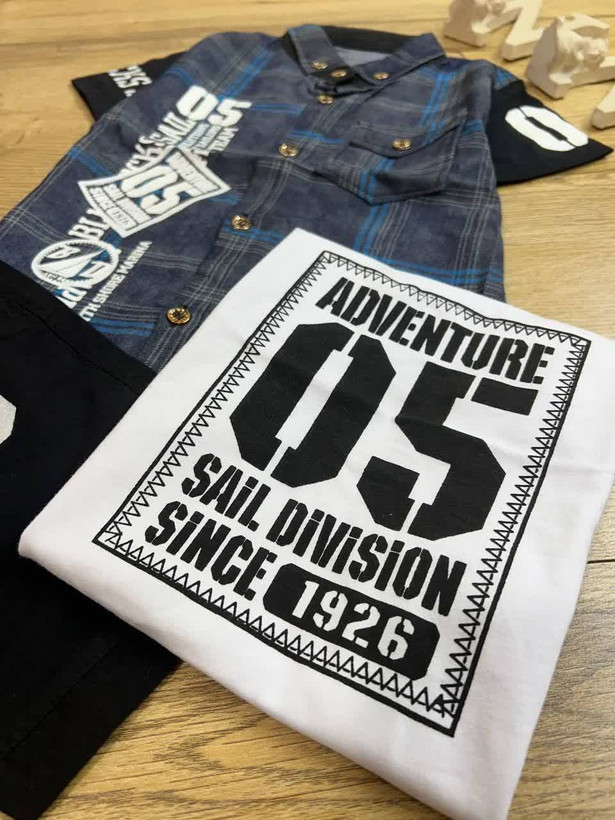 سه تیکه نخی پسرانه