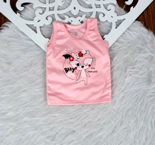 رکابی نوزادی سایز ۴ تا ۶ لباس نوزادی