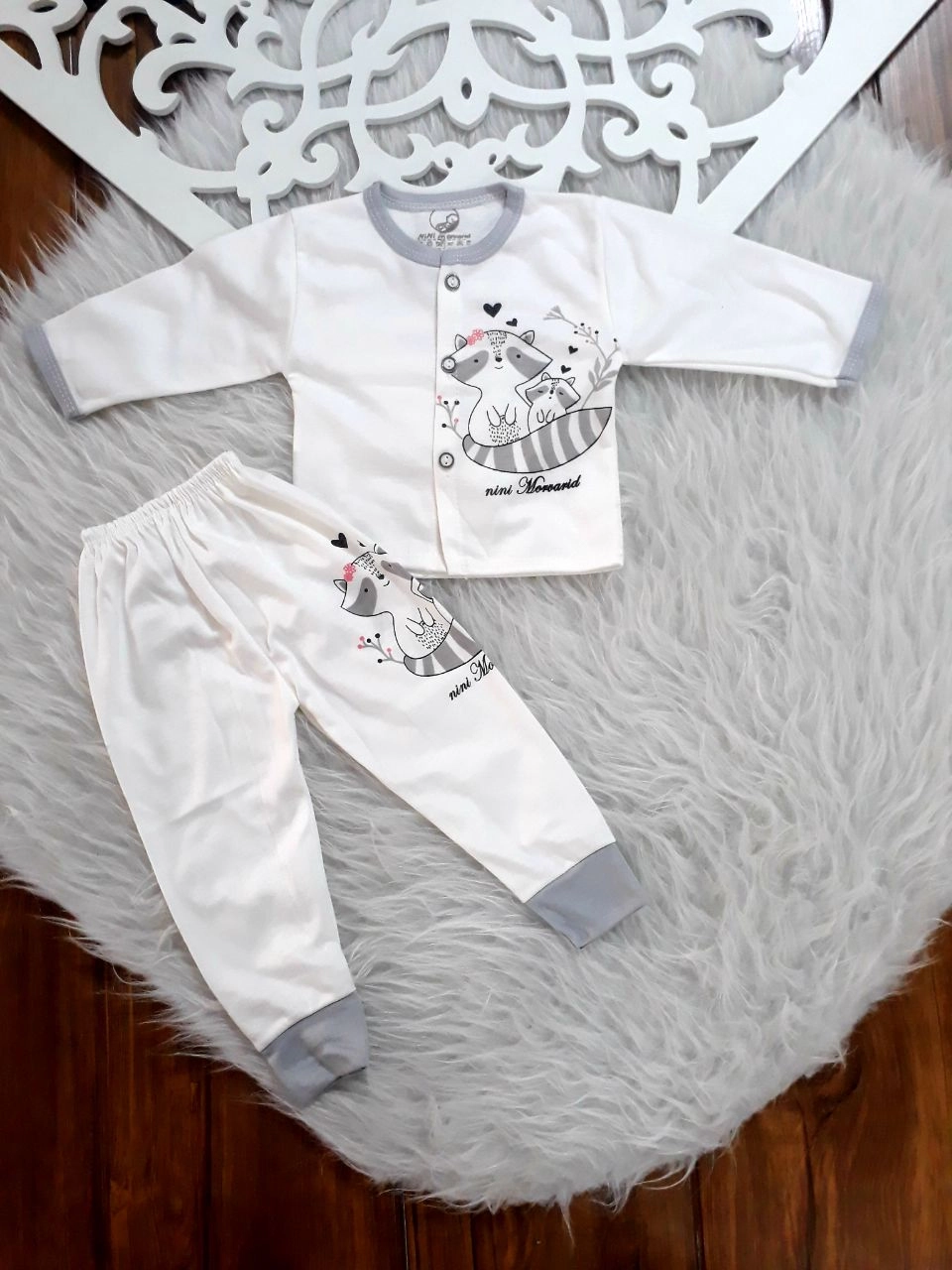 بلوز و شلوار نوزادی پنبه اعلا مانتو و شلوار