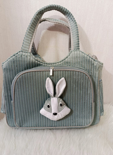 ساک لوازم نوزادی مخمل