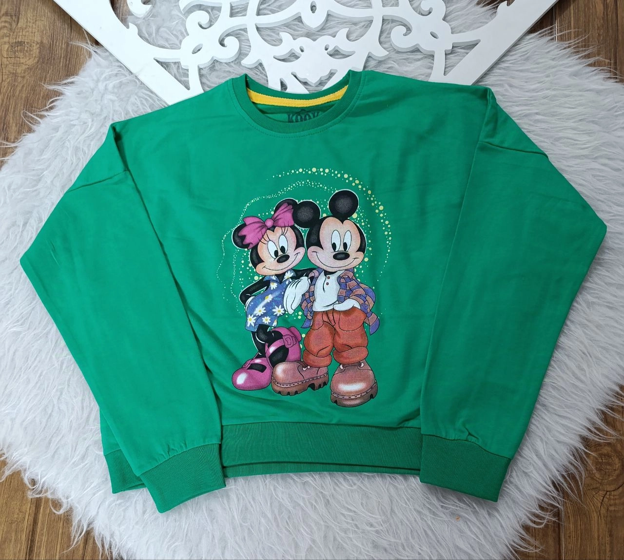 کراپ دخترانه میکی موس
