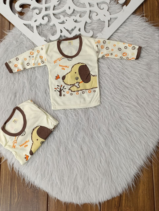 لباس نوزادی بلوز آستین بلند نوزادی