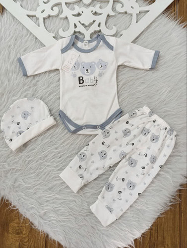 سیسمونی نوزاد سه تیکه نوزادی