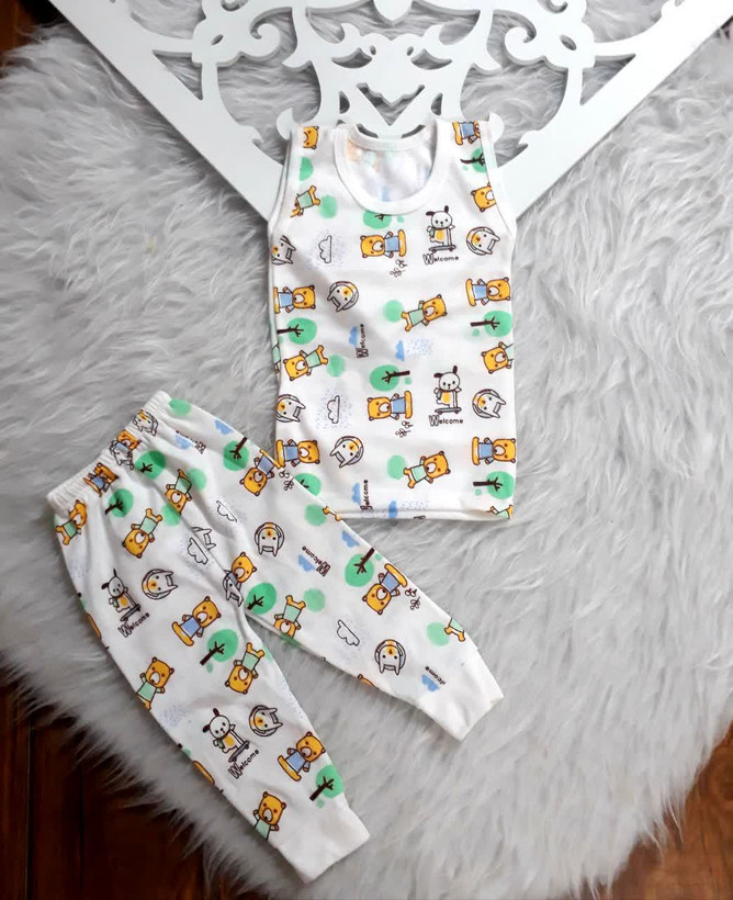 رکابی و شلوار نوزادی