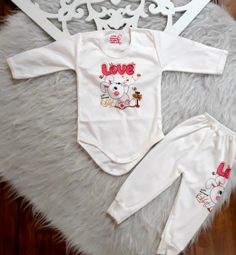 لباس نوزادی بادی و شلوار