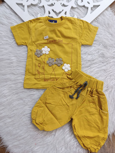 تیشرت و شلوارک دخترانه