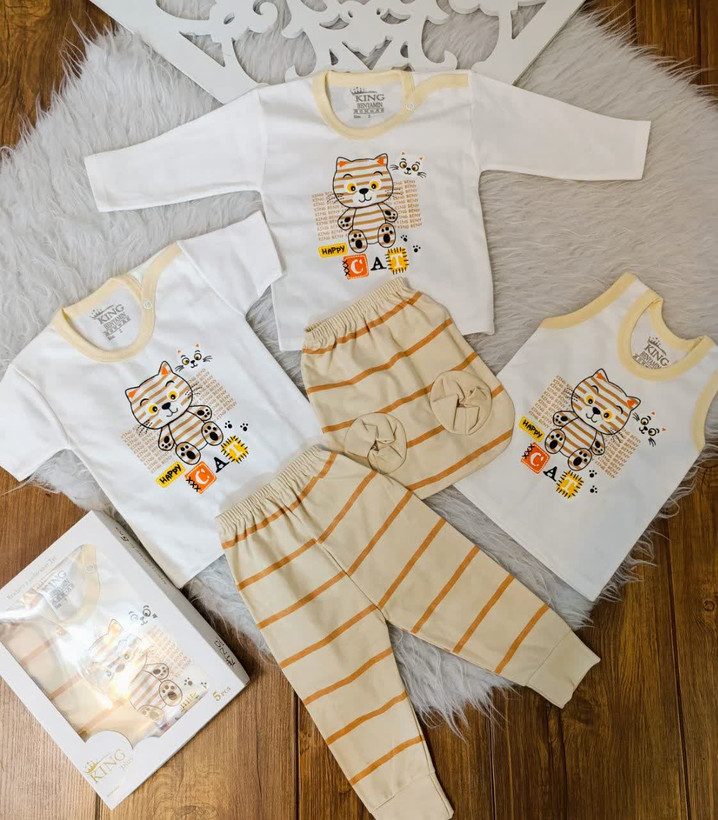 پنج تیکه نوزادی پسرانه