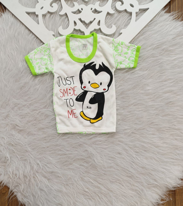 استین کوتاه نوزادی