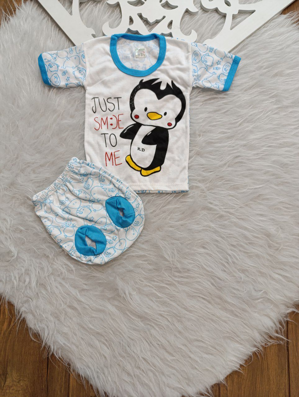 لباس نوزادی و شورت عینکی