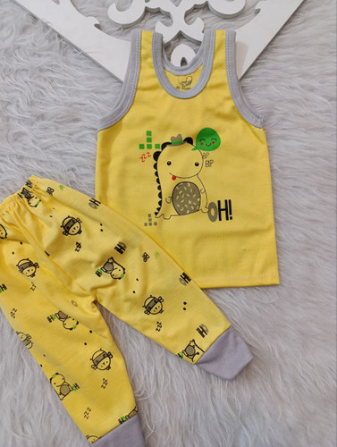 لباس نوزادی رکابی و شلوار