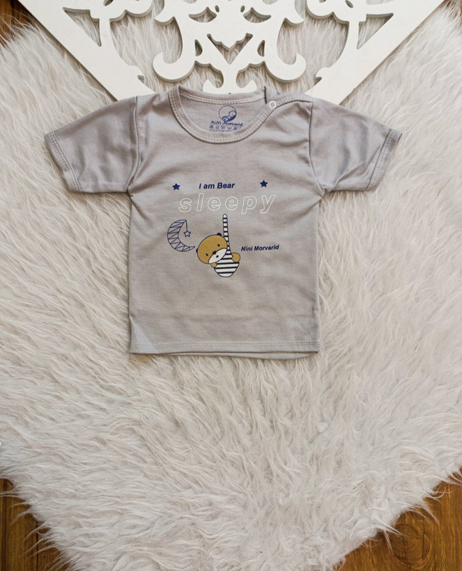 استین کوتاه نوزادی