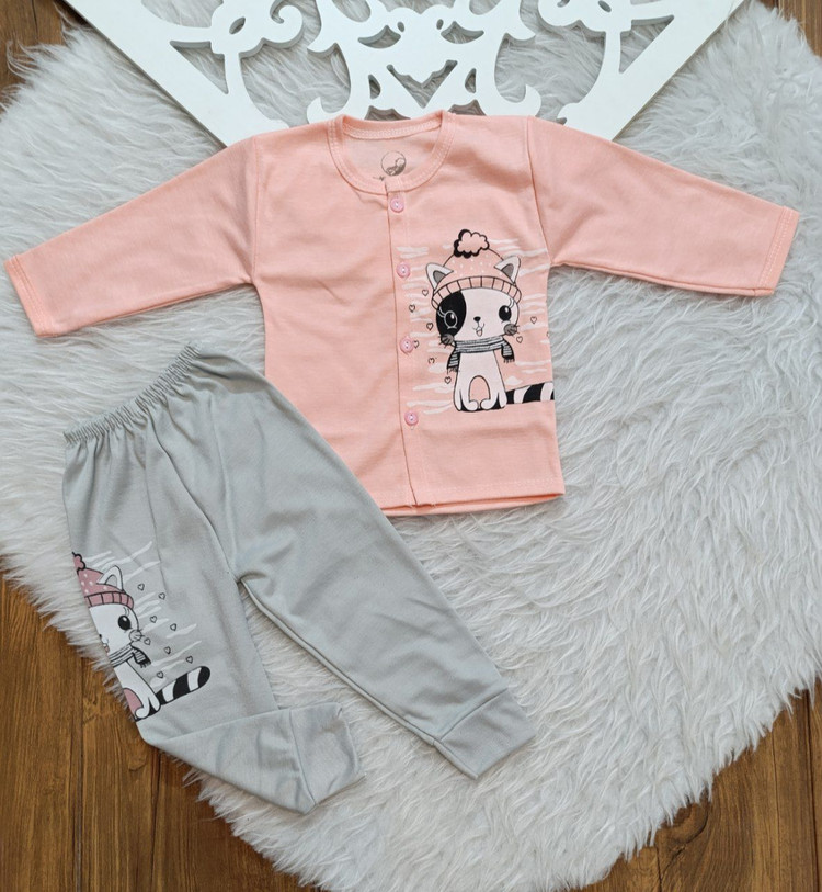 مانتو و شلوار نوزادی