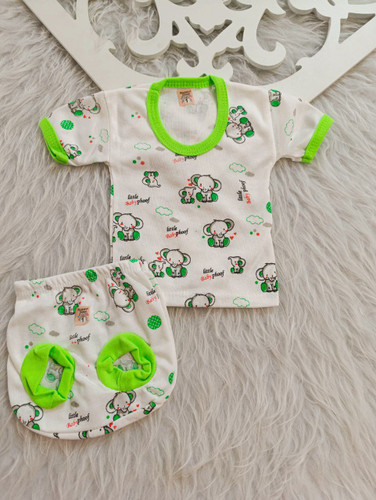 استین کوتاه نوزادی