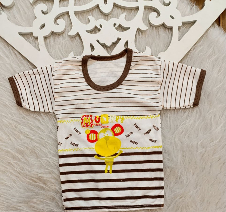 آستین کوتاه نوزادی