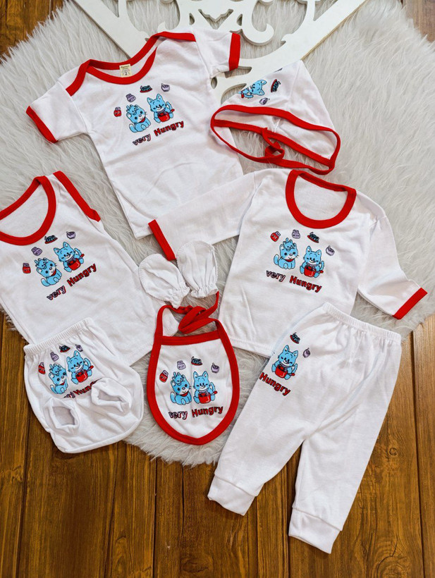 ست ۹ تیکه سیسمونی نوزاد