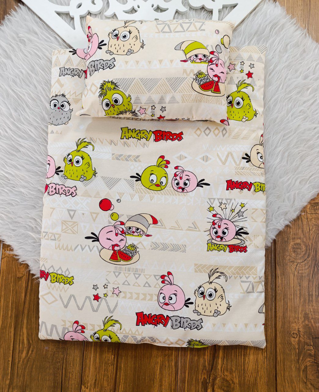 تشک و بالش نوزادی تترون