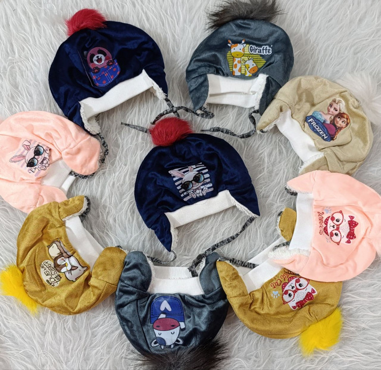 کلاه نوزادی مخمل