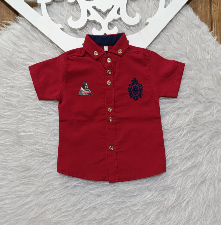 بلوز آستین کوتاه پسرانه