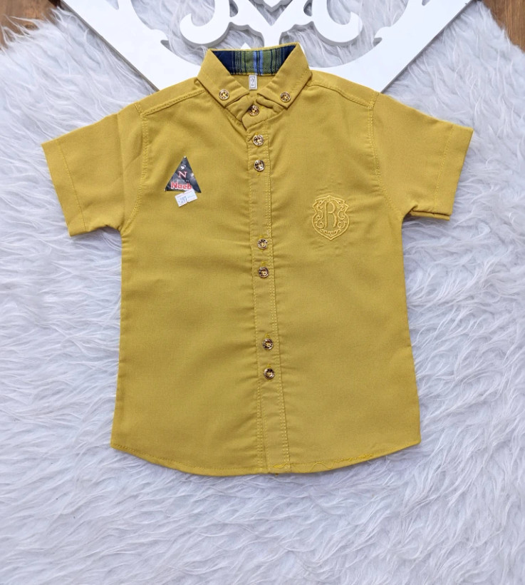 پیراهن آستین کوتاه پسرانه