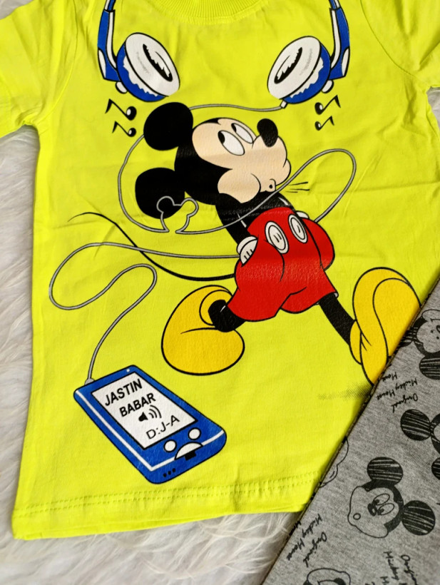تیشرت و شلوارک میکی موس