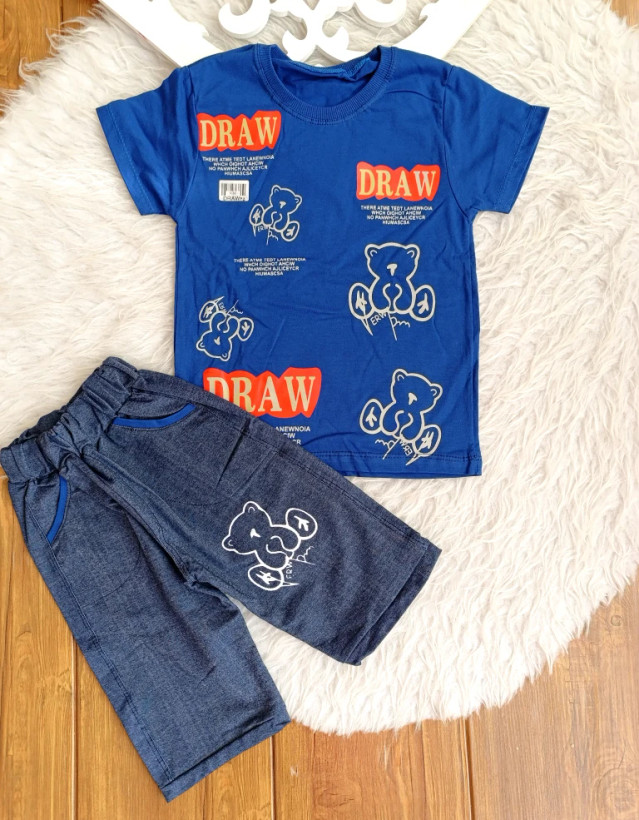 تیشرت و شلوارک پسرانه