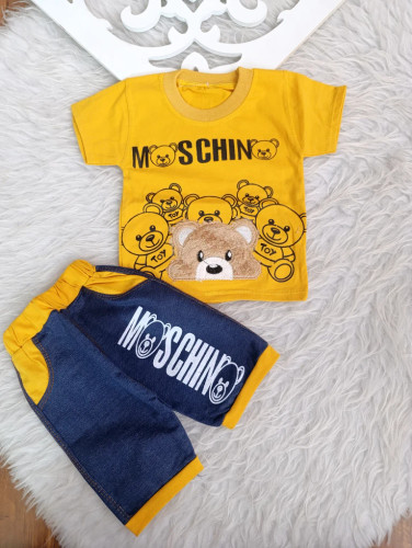 ست تیشرت و شلوارک پسرانه