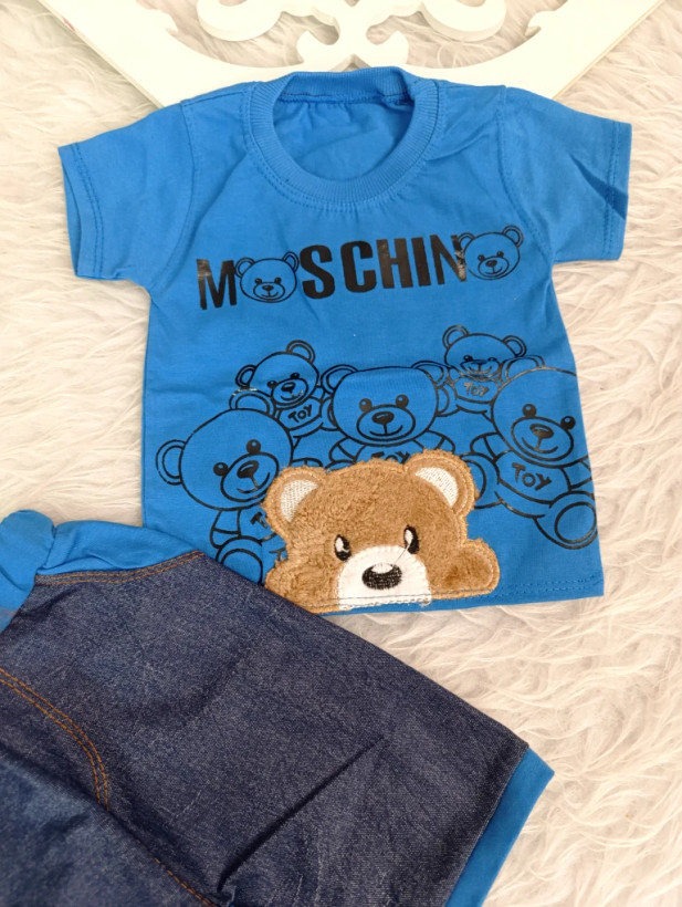 ست تیشرت و شلوارک پسرانه