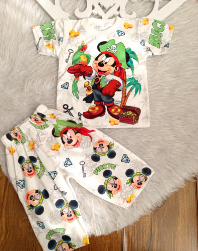 ست تیشرت و شلوارک پسرانه