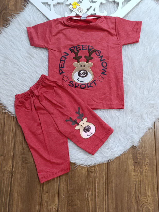 ست تیشرت و شلوارک پسرانه