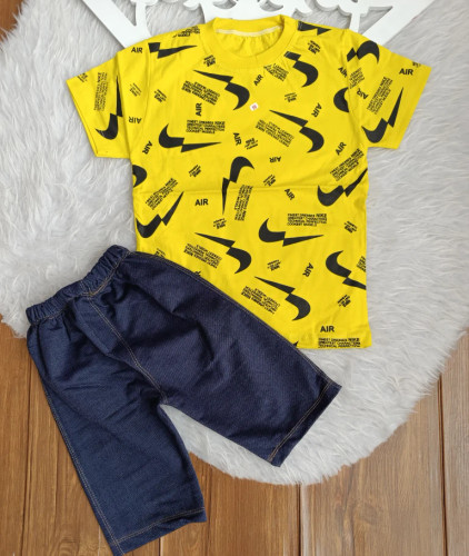 تیشرت و شلوارک پسرانه