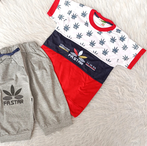 تیشرت و شلوارک پسرانه