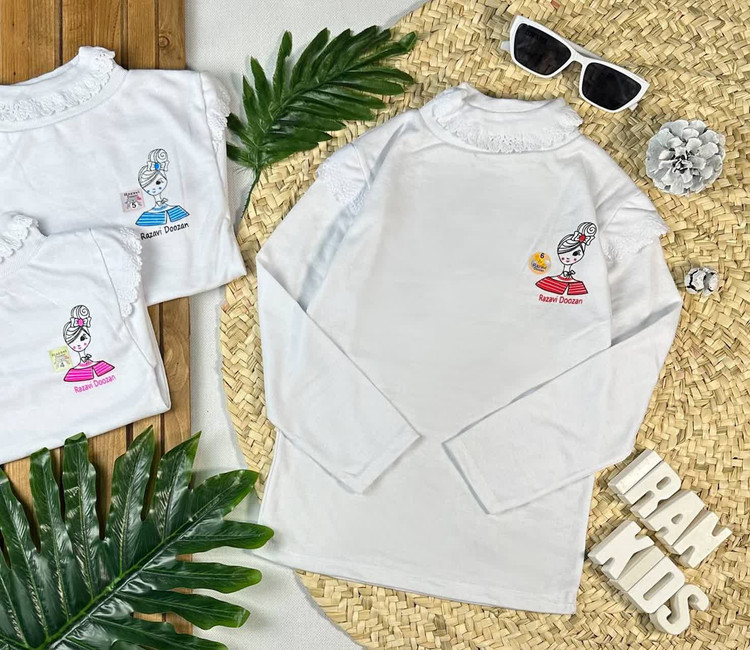 لباس یقه پانچ نوزادی