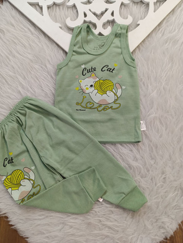 رکابی و شلوار نوزادی