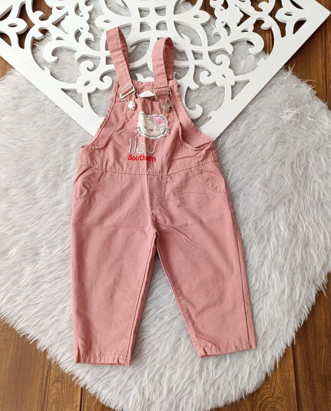 شلوار پیش بندی کتان