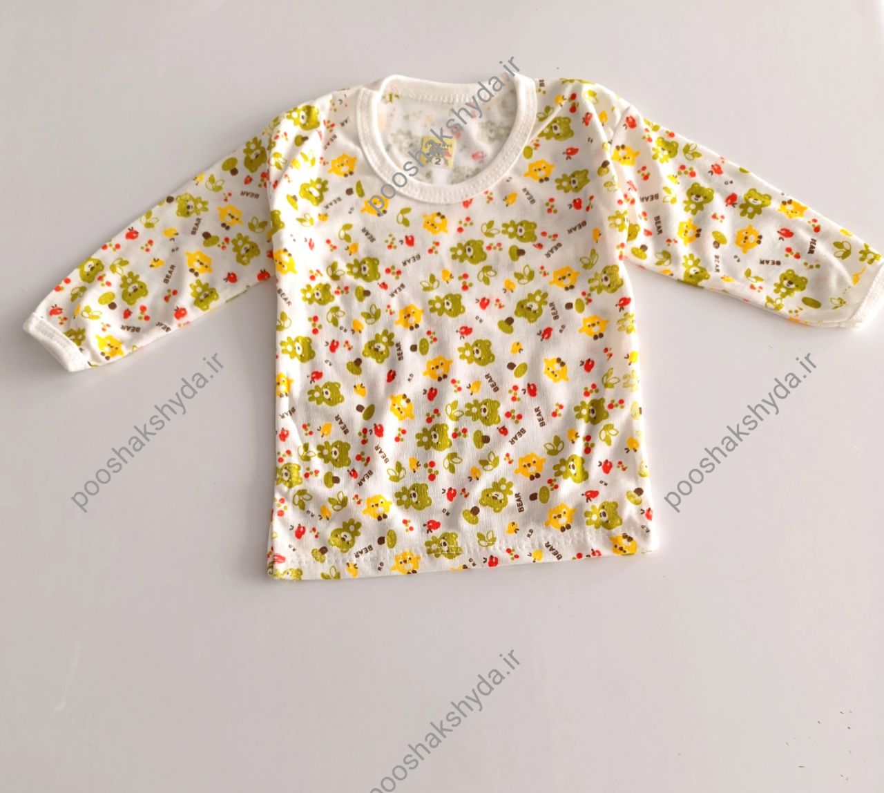 بلوز آستین بلند نوزادی