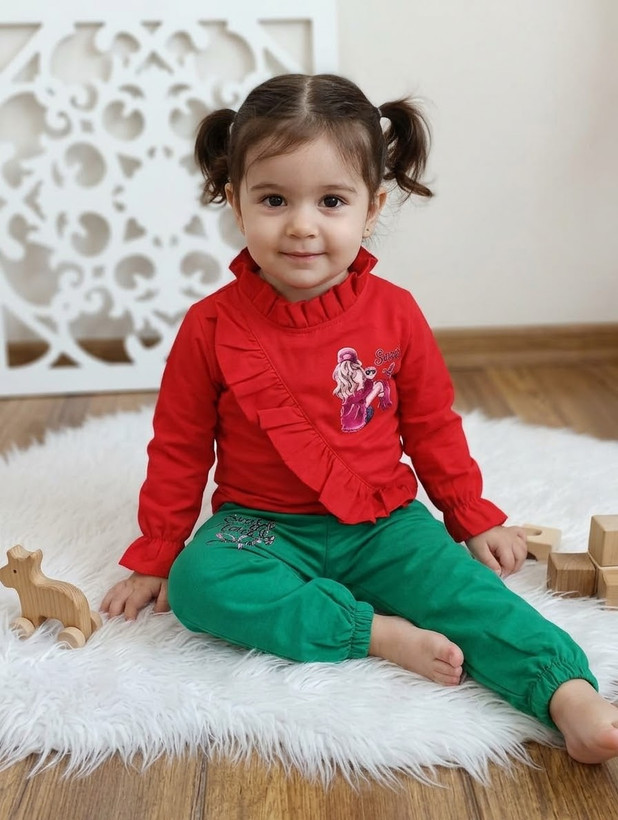 شومیز و شلوار یلدایی سایز ۴۰