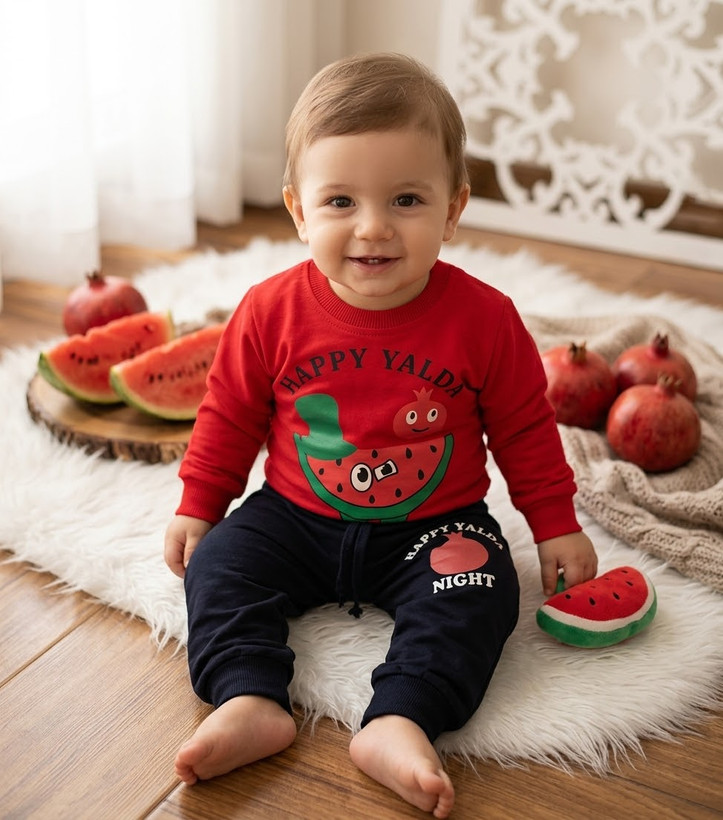 بلوز و شلوار یلدایی سایز ۳۵